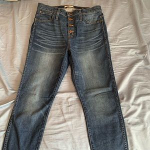 Madewell High Rose Skinnies Size 30
